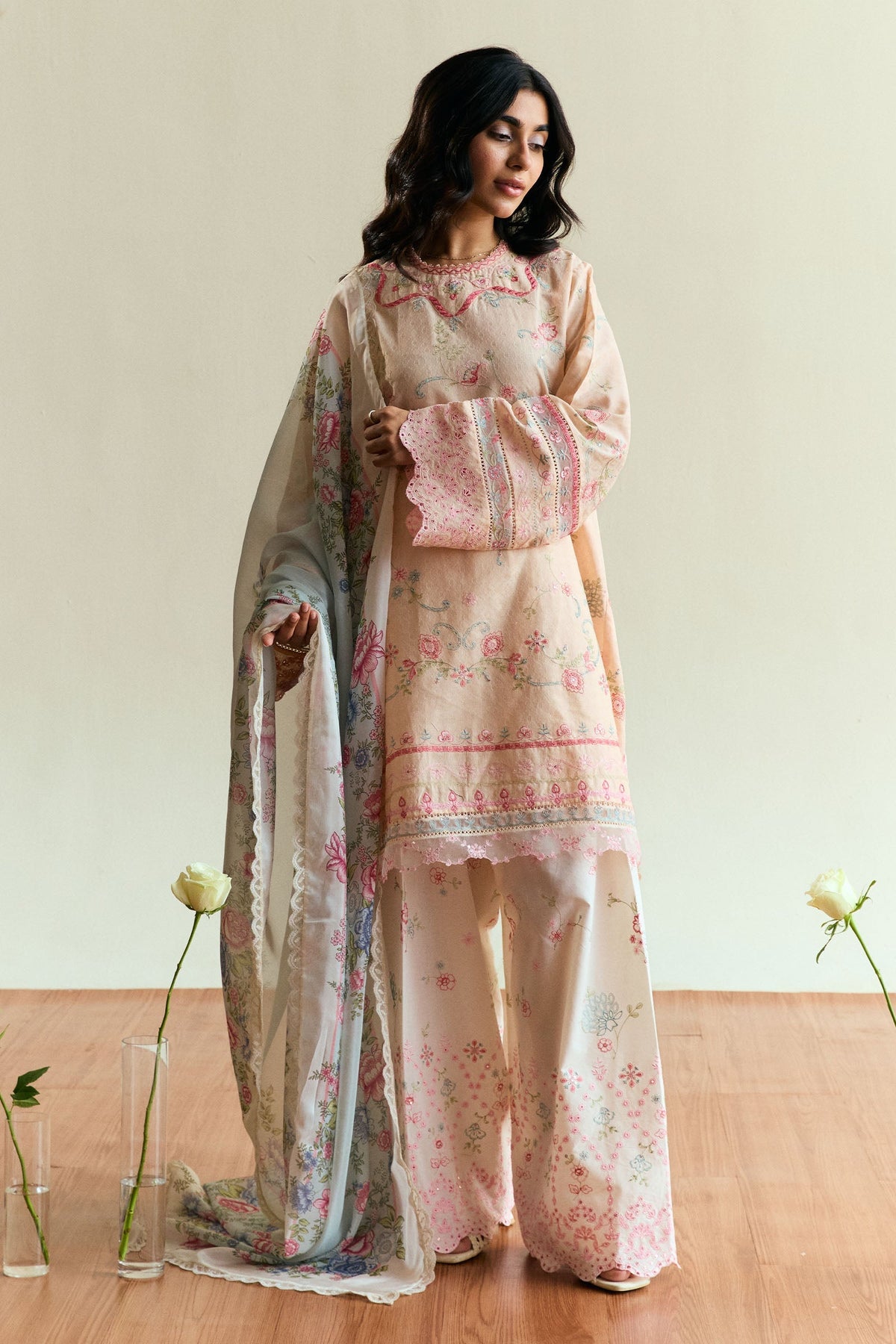 Zara Shahjahan | Coco Eid Edit | Lumen-D7 -  Zara Sahjahan Ladies Clothes - Original Designer Dress - House of Maryam