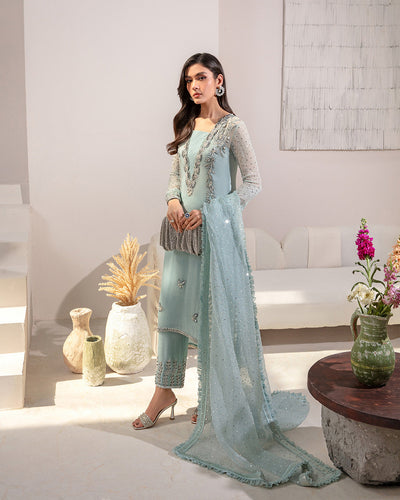 Faiza Saqlain | Lenora Luxury Pret | Arleena -  Faiza Saqlain Formal - Original Designer Dress - House of Maryam
