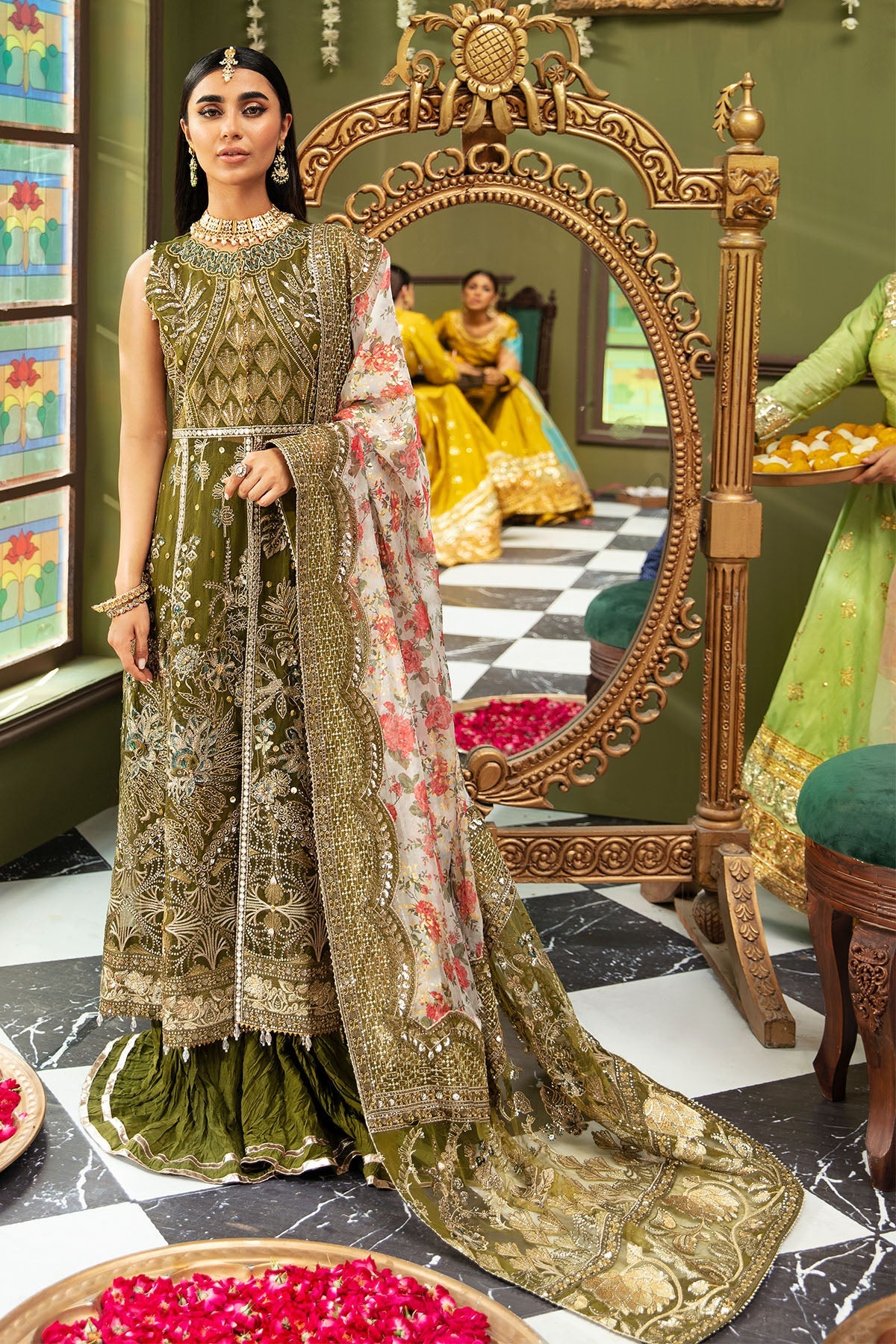Nureh | Jhoomro 25' | NL-50 - NURA -  Nureh jhoomro 25 - Original Designer Dress - House of Maryam