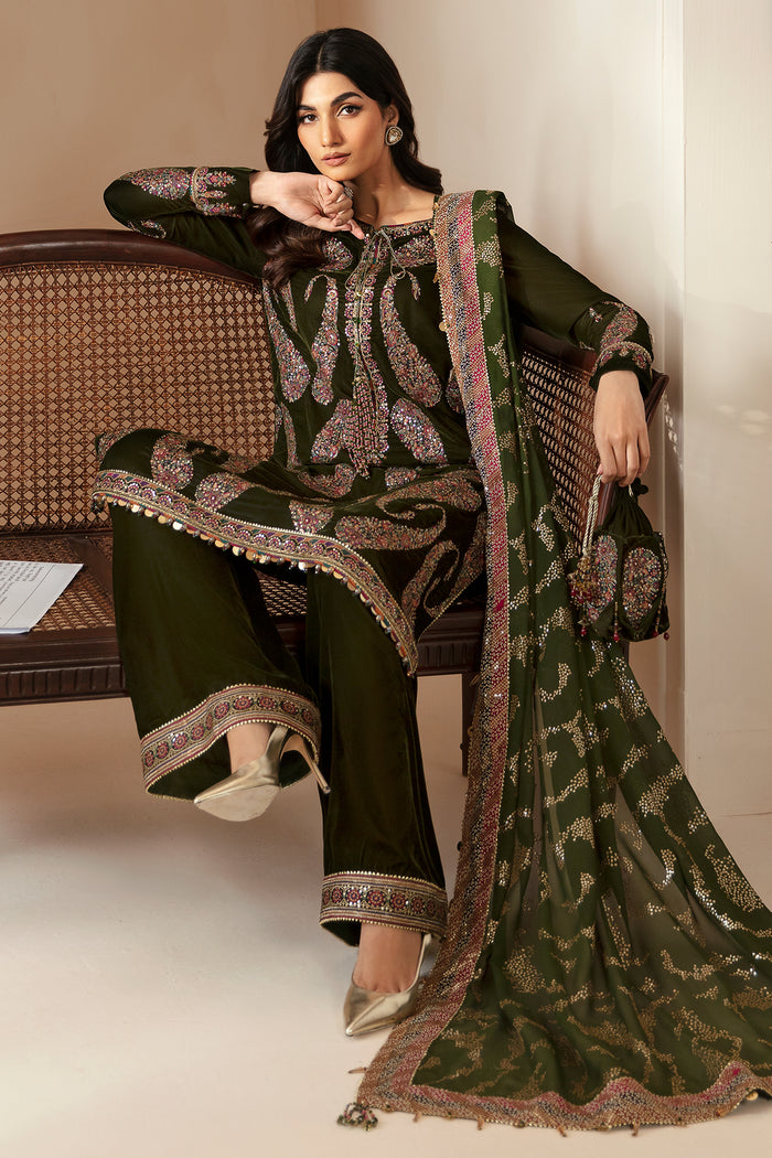 Jazmin | Velvet Edit 24 | VF-2023 -  Jazmin Ladies Clothes - Original Designer Dress - House of Maryam