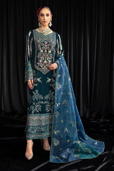Nureh | Maya Velvet 23 | Lehar -  Nureh Formal - Original Designer Dress - House of Maryam