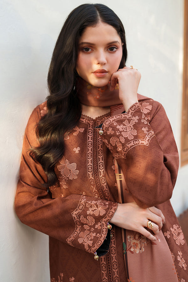 Farasha | Meline Premium Viscose 25 | Brown Clay-5