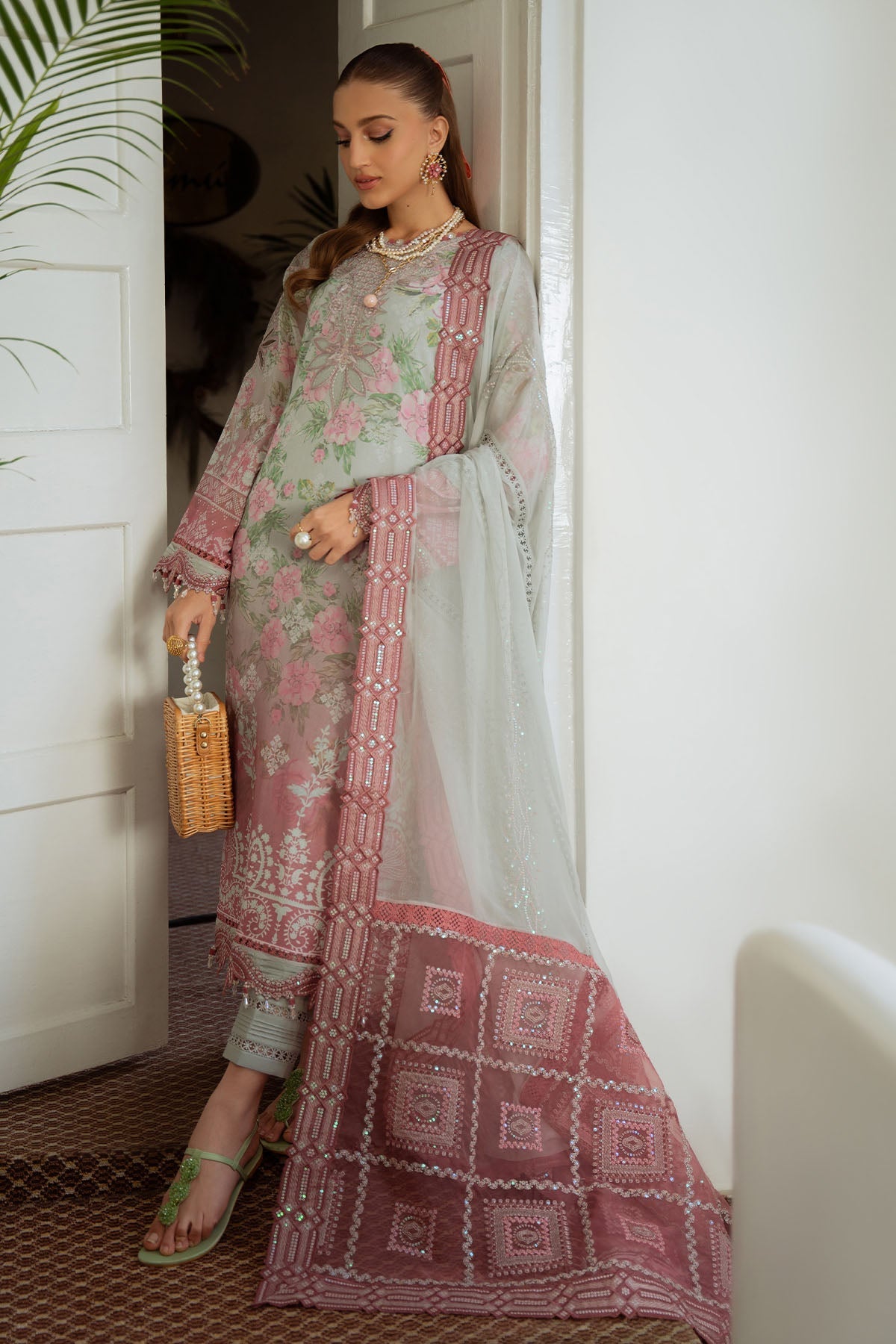 Nureh | Maya Swiss Lawn | NS-147 -  Nureh Ladies Clothes - Original Designer Dress - House of Maryam