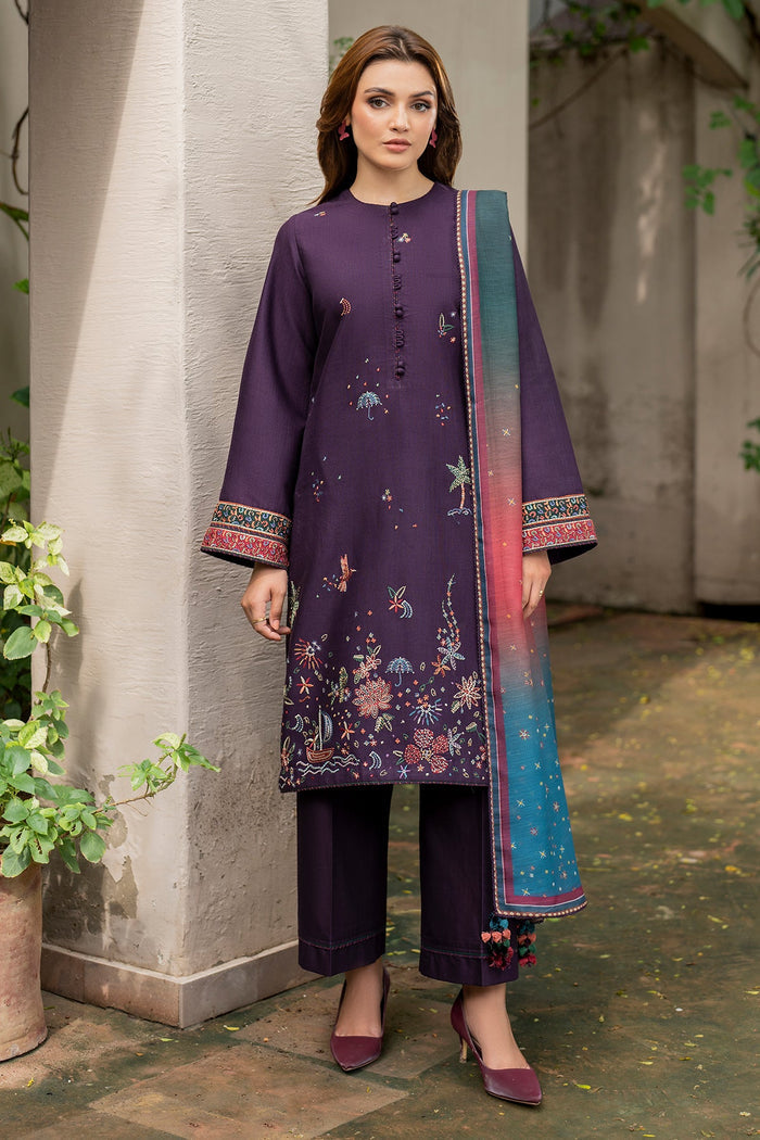 Jazmin | Winter Edition 24 | KHADDAR UW-0050 by Designer Jazmin - House of Maryam - Pakistani Designer Ethnic Wear in {{ shop.shopifyCountryName }}