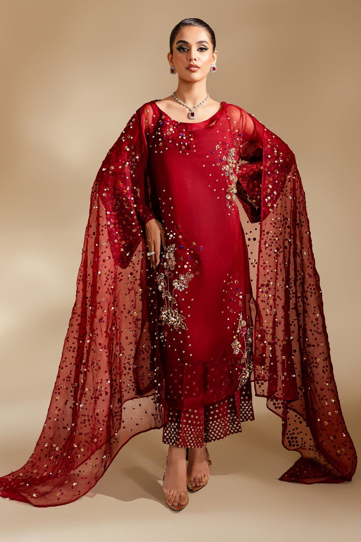 Nureh | Tiny Twinkles | LOVE STRUCK -  Nureh Formal - Original Designer Dress - House of Maryam