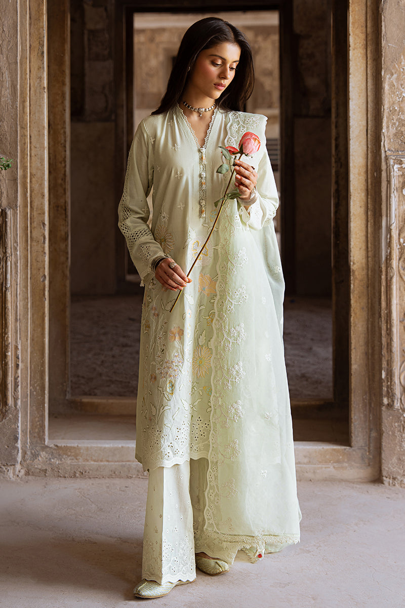 Cross Stitch | Eid Lawn Edit 25 | AQUA SERENITY -  Cross Stitch Ladies Clothes - Original Designer Dress - House of Maryam