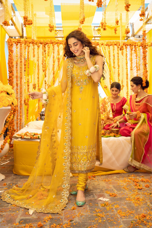 Maya | Wedding Formal Babul | BANDHNI -  may Bridal - Original Designer Dress - House of Maryam