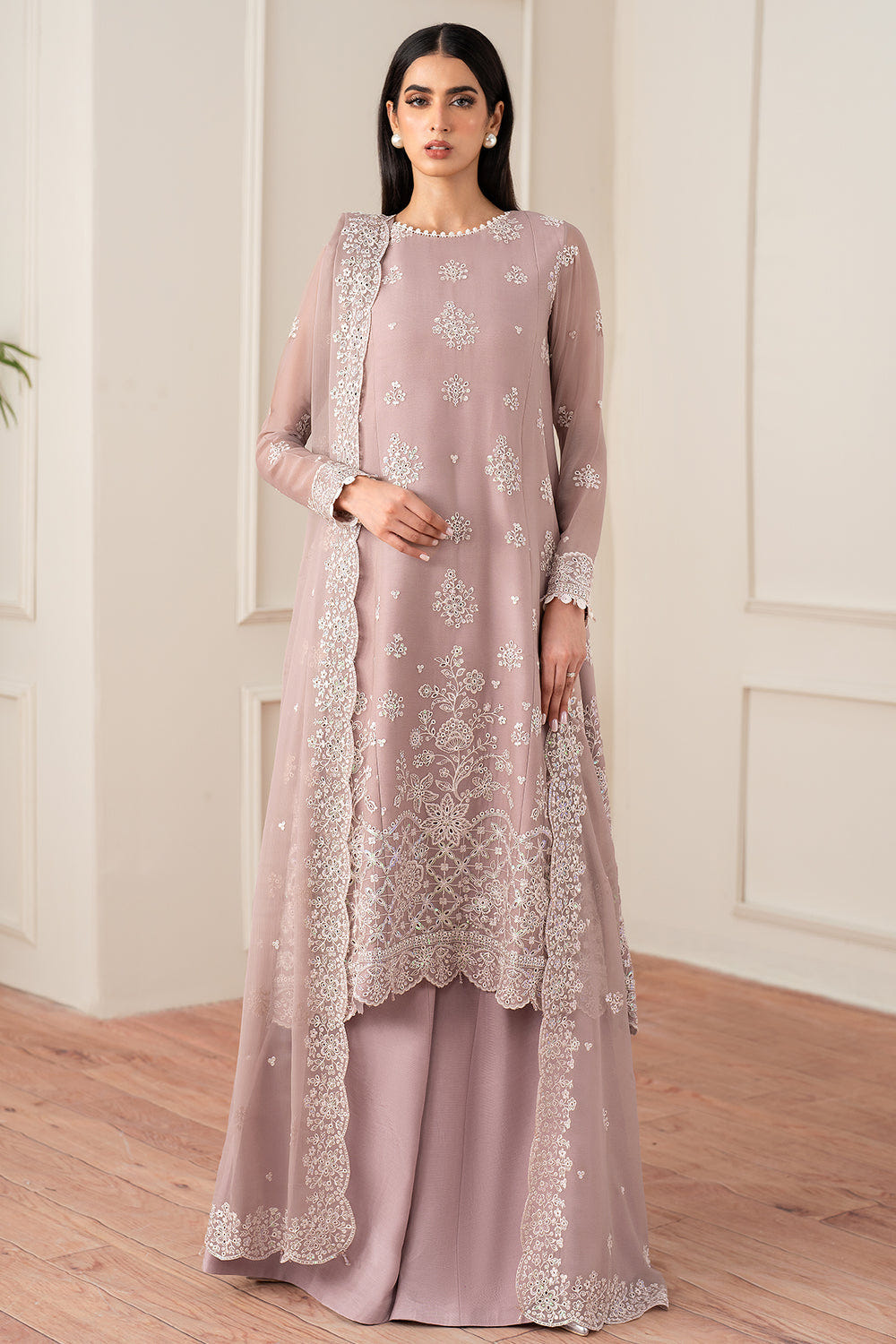 Farasha | Essence Formals 25 | Powder Bloom -  Farasha Ladies Clothes - Original Designer Dress - House of Maryam