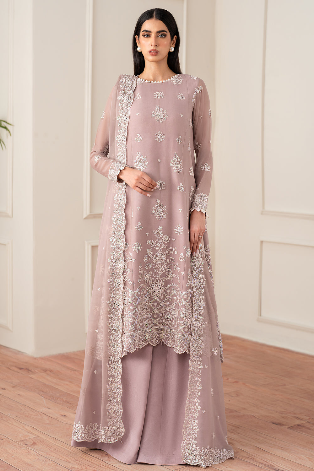Farasha | Essence Formals 25 | Powder Bloom -  Farasha Ladies Clothes - Original Designer Dress - House of Maryam