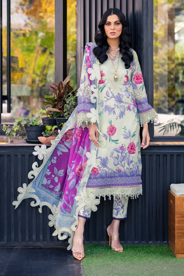 Nureh | Glam Girl Lawn | GL-07 by Designer Nureh - House of Maryam - Pakistani Designer Ethnic Wear in {{ shop.shopifyCountryName }}