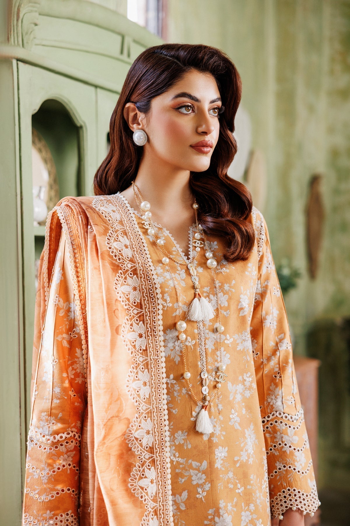 Alizeh | Maahi Vol 2 | AF-EPL-7014-SUNG by Designer Alizeh - House of Maryam - Pakistani Designer Ethnic Wear in {{ shop.shopifyCountryName }}