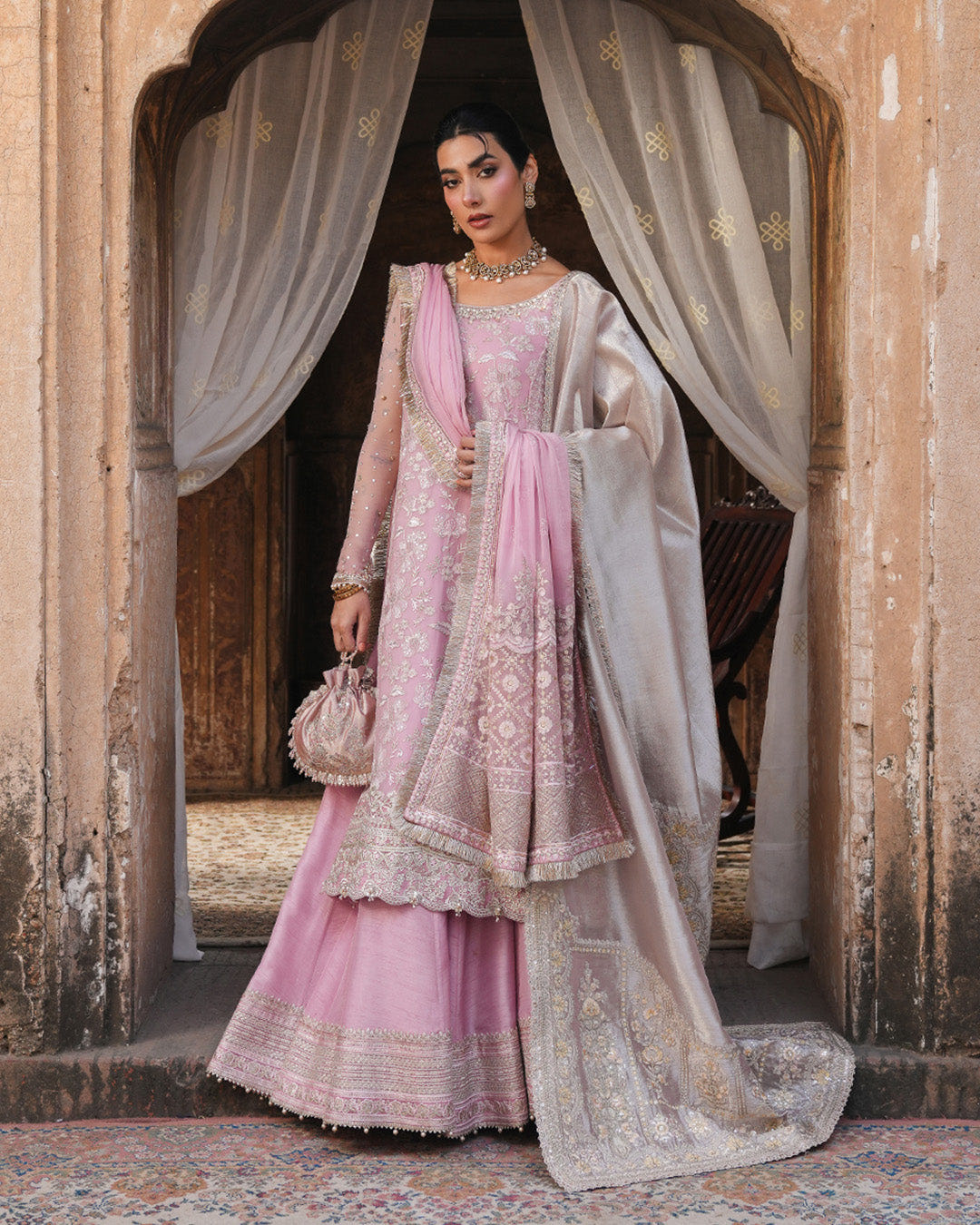 Faiza Saqlain | Zimmal Formals | Vemita -  Faiza Saqlain Ladies Clothes - Original Designer Dress - House of Maryam