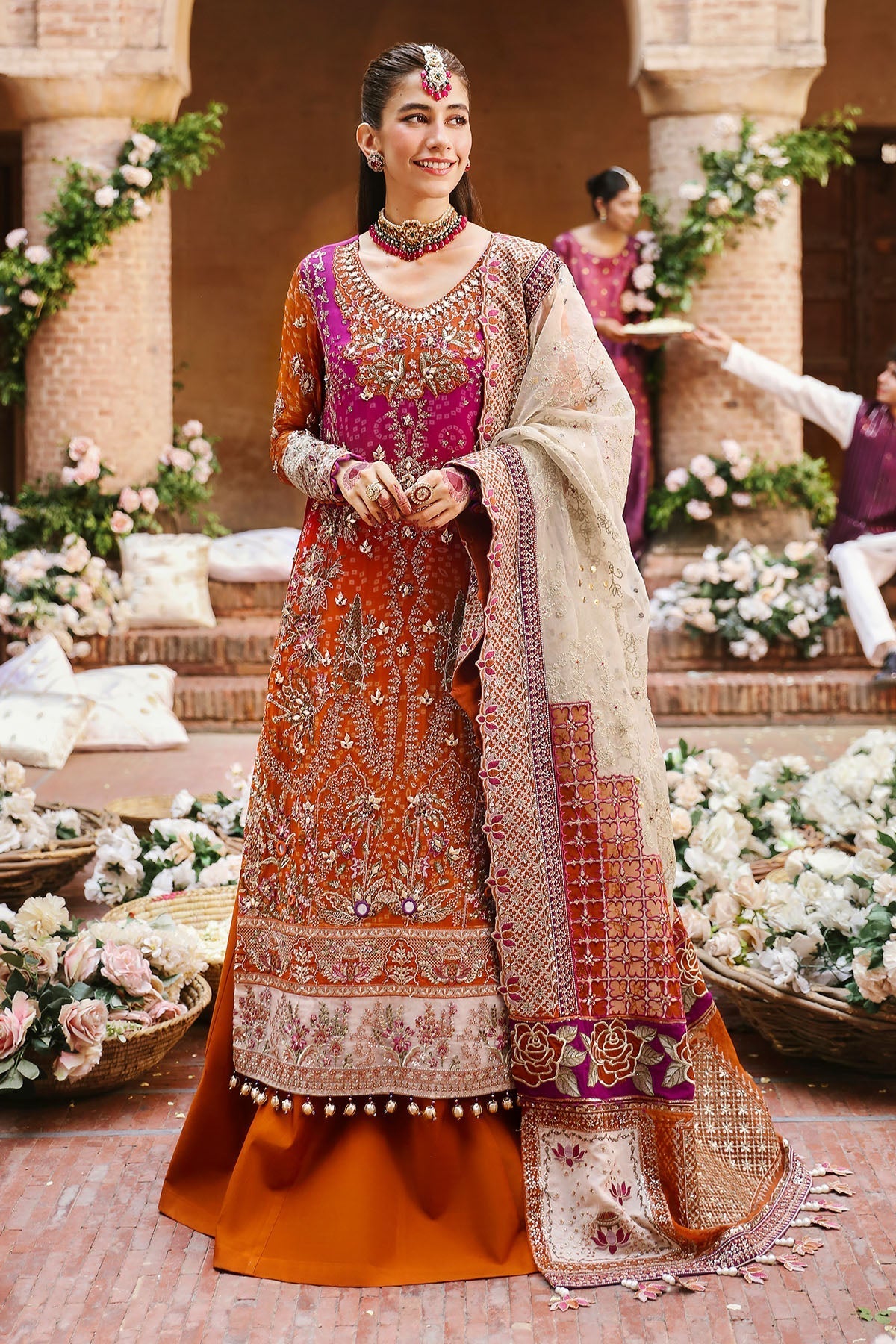 Nureh | Jhoomro Wedding Formals | NL-66 BANO -  Nureh Bridal - Original Designer Dress - House of Maryam