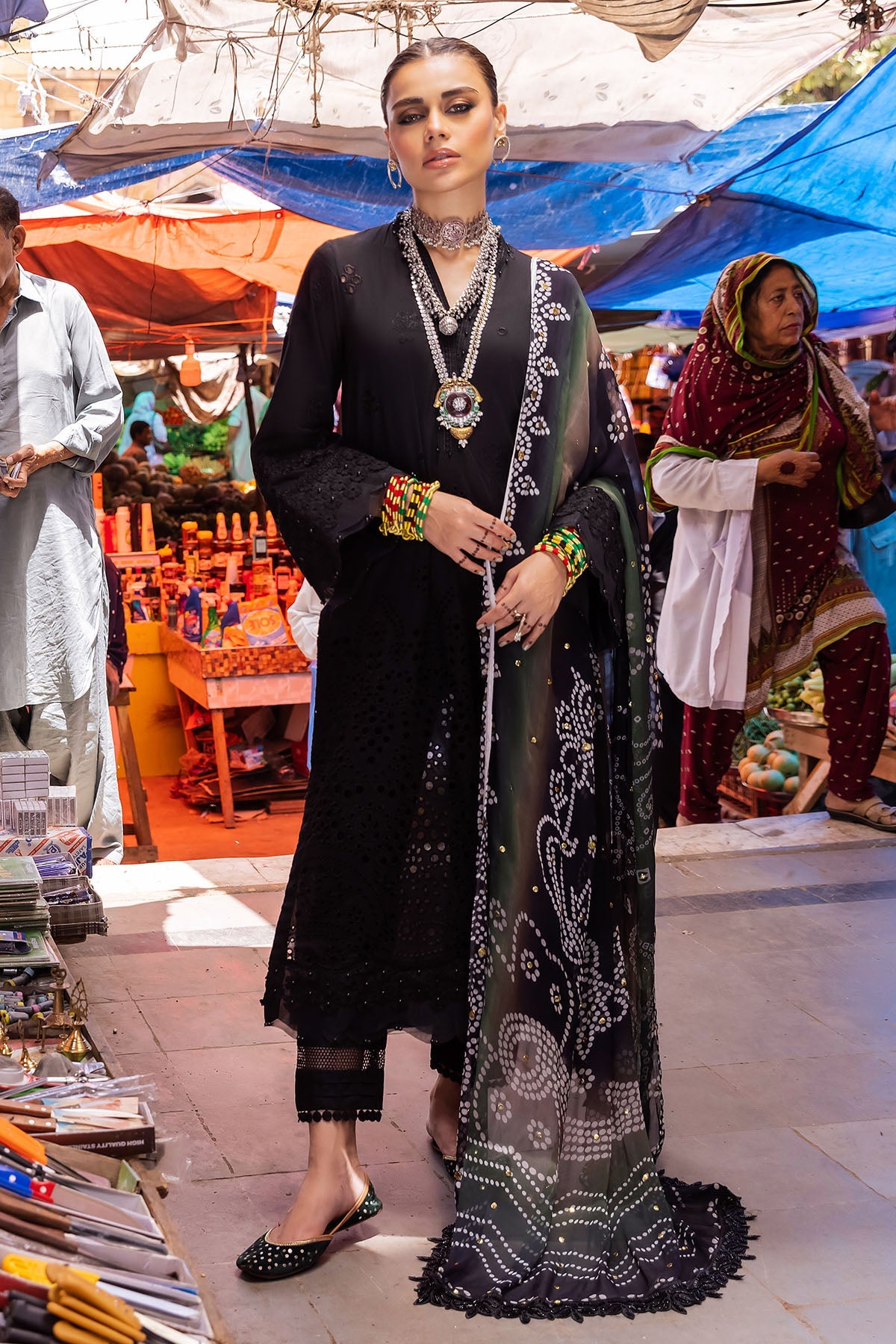 Nureh | Bazaar Lawn | NDS-89 -  Nureh Luxury - Original Designer Dress - House of Maryam