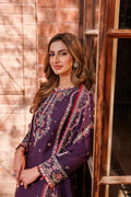 Farasha | Kaavish Lawn 24 | SHADOW BERRY by Designer Farasha - House of Maryam - Pakistani Designer Ethnic Wear in {{ shop.shopifyCountryName }}