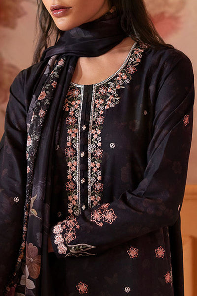 Cross Stitch | Premium Lawn 25 | CAVIAR CHARM -  Cross Stitch Ladies Clothes - Original Designer Dress - House of Maryam