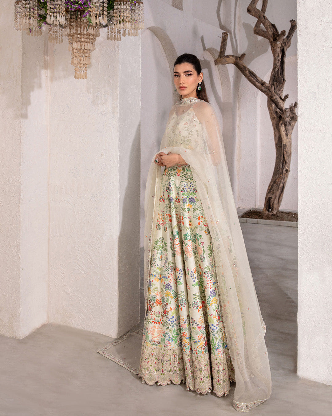 Faiza Saqlain | Lenora Luxury Pret | Floretta -  Faiza Saqlain Formal - Original Designer Dress - House of Maryam