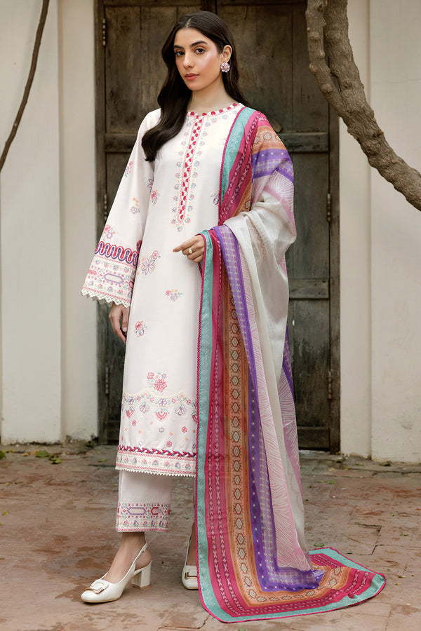 Farasha | Summer Weaves Embroidered Lawn | Pebble Glow -  Farasha Ladies Clothes - Original Designer Dress - House of Maryam