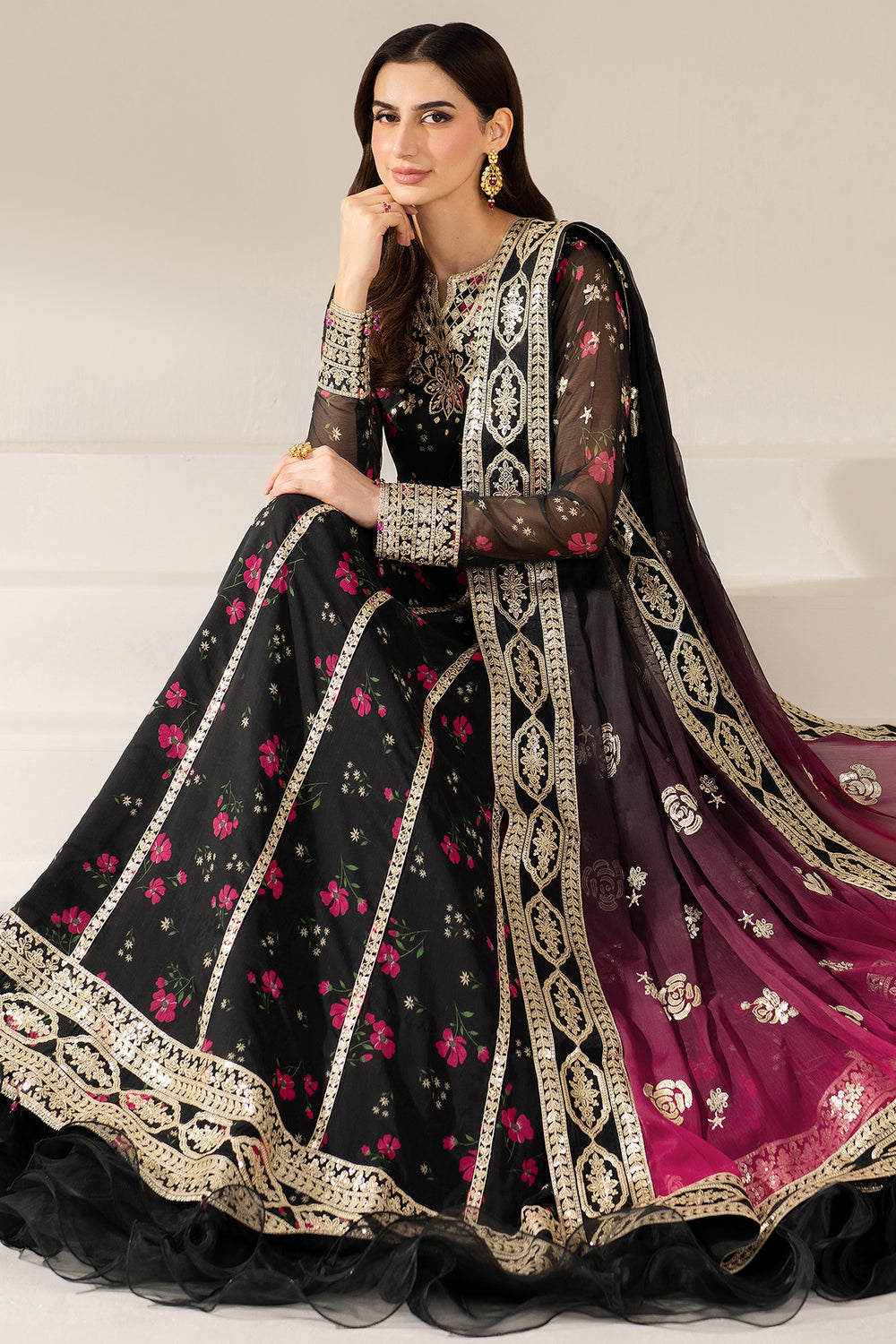 Farasha | Fiorella Formals | Fuchsia Night-7