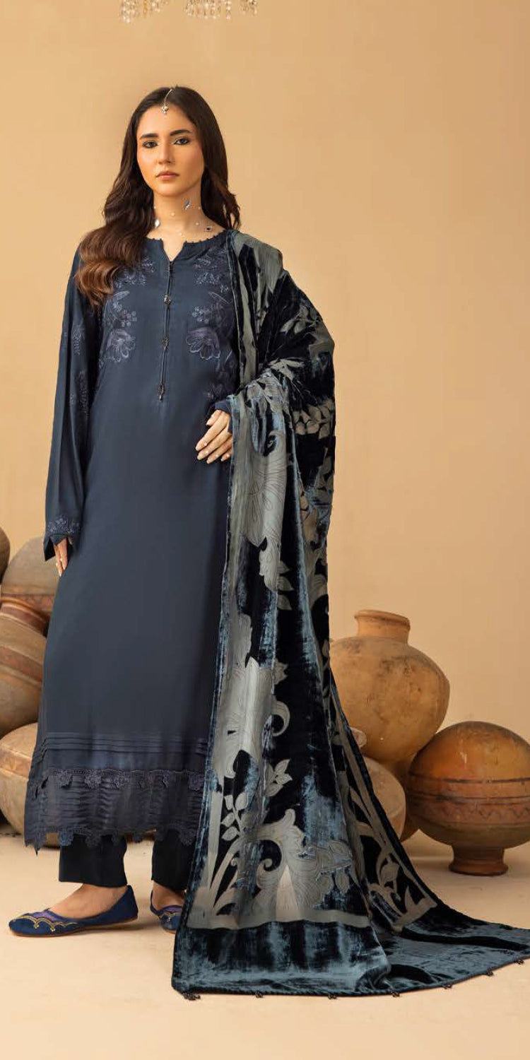 Riaz Arts | Dastaan Winter 25 | DS-22 -  Riaz Arts Ladies Clothes - Original Designer Dress - House of Maryam