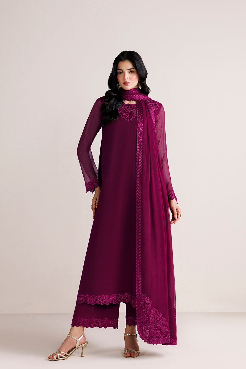 Farasha | Chiffon Essentials 26 | Rouge Divine, image 4