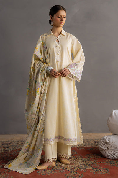 Cross Stitch | Eid Lawn Edit 25 | SUNSHINE GLOW -  Cross Stitch Ladies Clothes - Original Designer Dress - House of Maryam