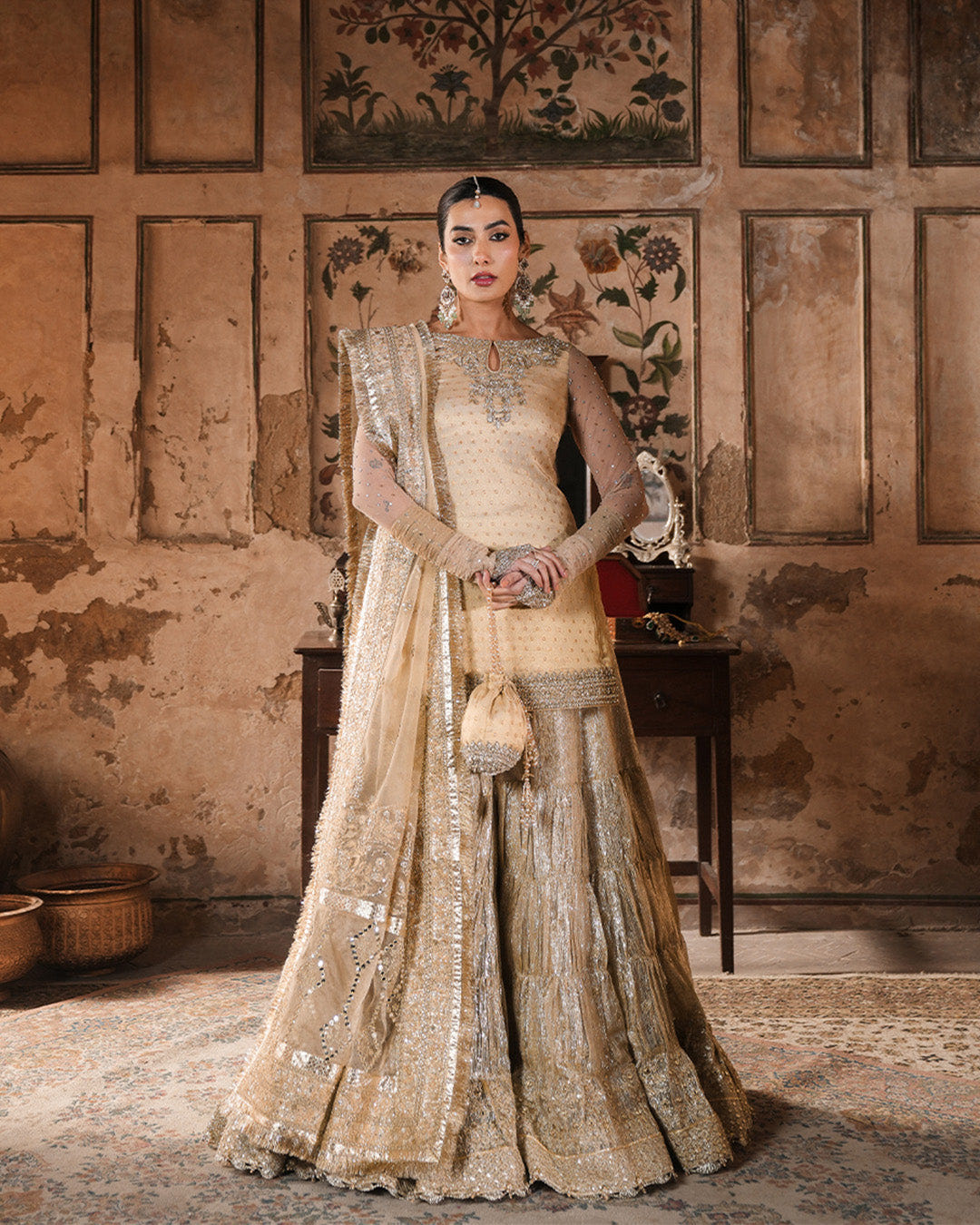 Faiza Saqlain | Zimmal Formals | Camillie -  Faiza Saqlain Ladies Clothes - Original Designer Dress - House of Maryam