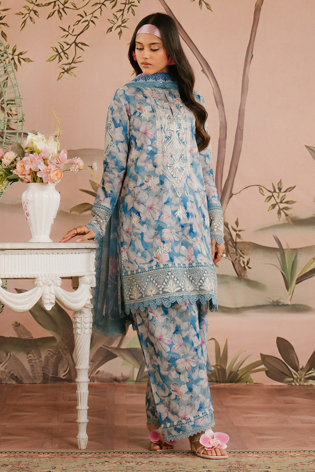 Ayzel | Armelia Printed Lawn 25 | Scilla -  Ayzel Ladies Clothes - Original Designer Dress - House of Maryam