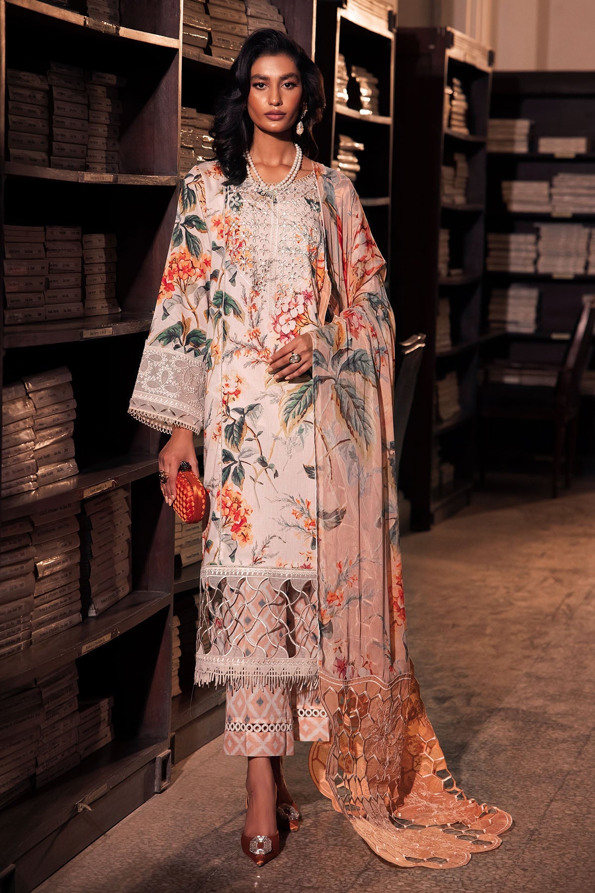 Nureh | Glam Girl Lawn | GL-13 -  Nureh Ladies Clothes - Original Designer Dress - House of Maryam