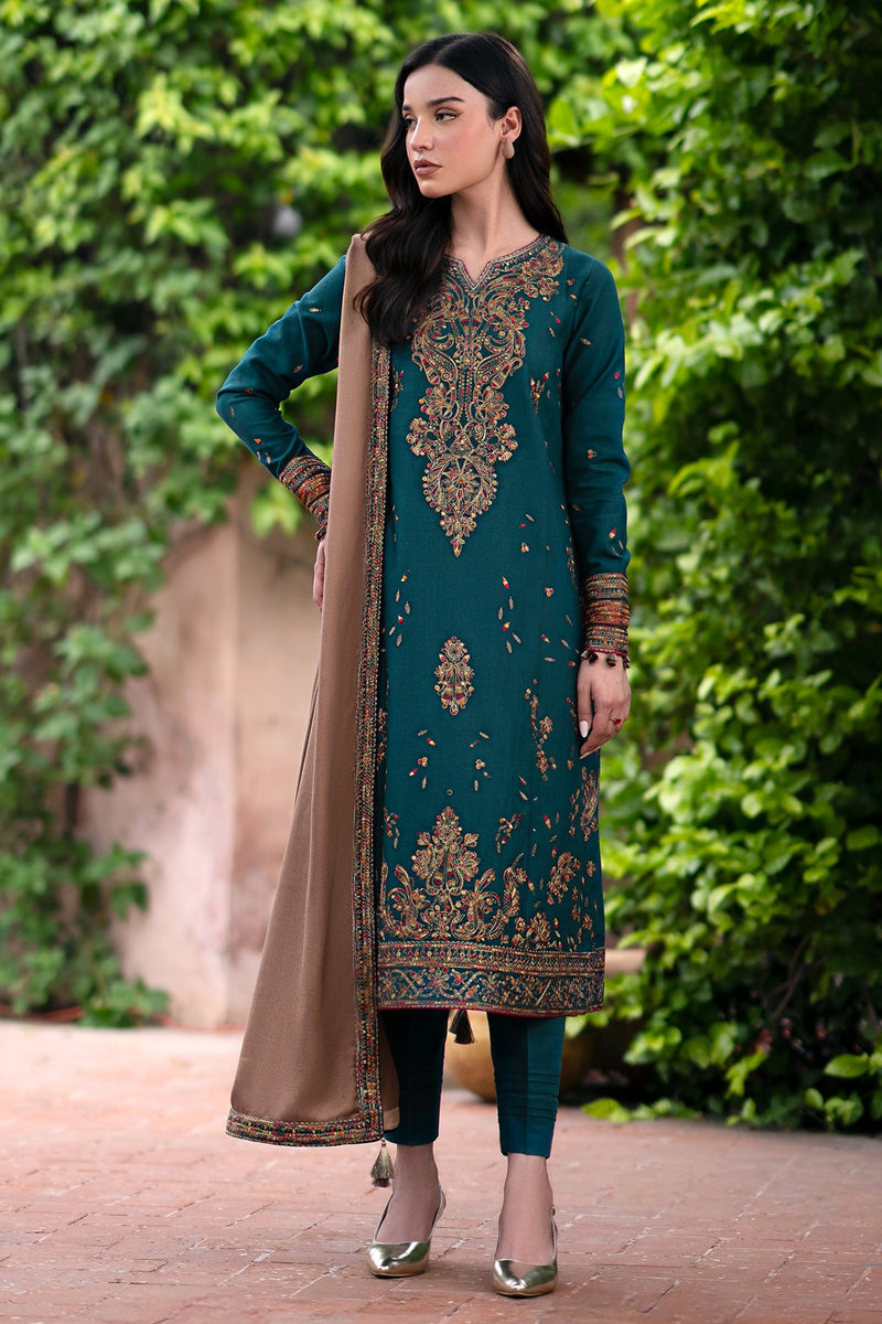 Jazmin | Winter Edition 24 | KHADDAR UW-0060 by Designer Jazmin - House of Maryam - Pakistani Designer Ethnic Wear in {{ shop.shopifyCountryName }}