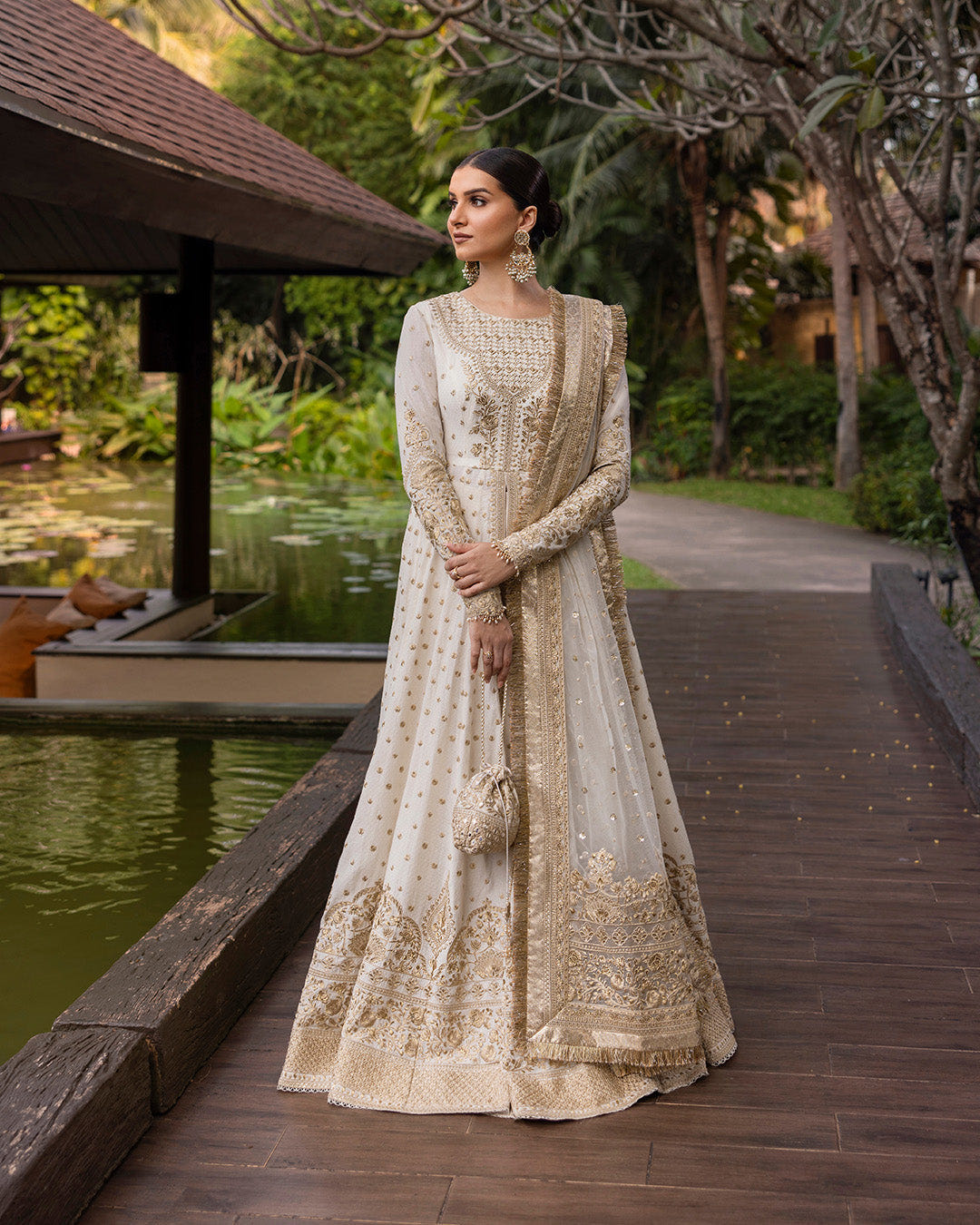 Faiza Saqlain | Zinnia Lawn 25 | Lily -  Faiza Saqlain Ladies Clothes - Original Designer Dress - House of Maryam