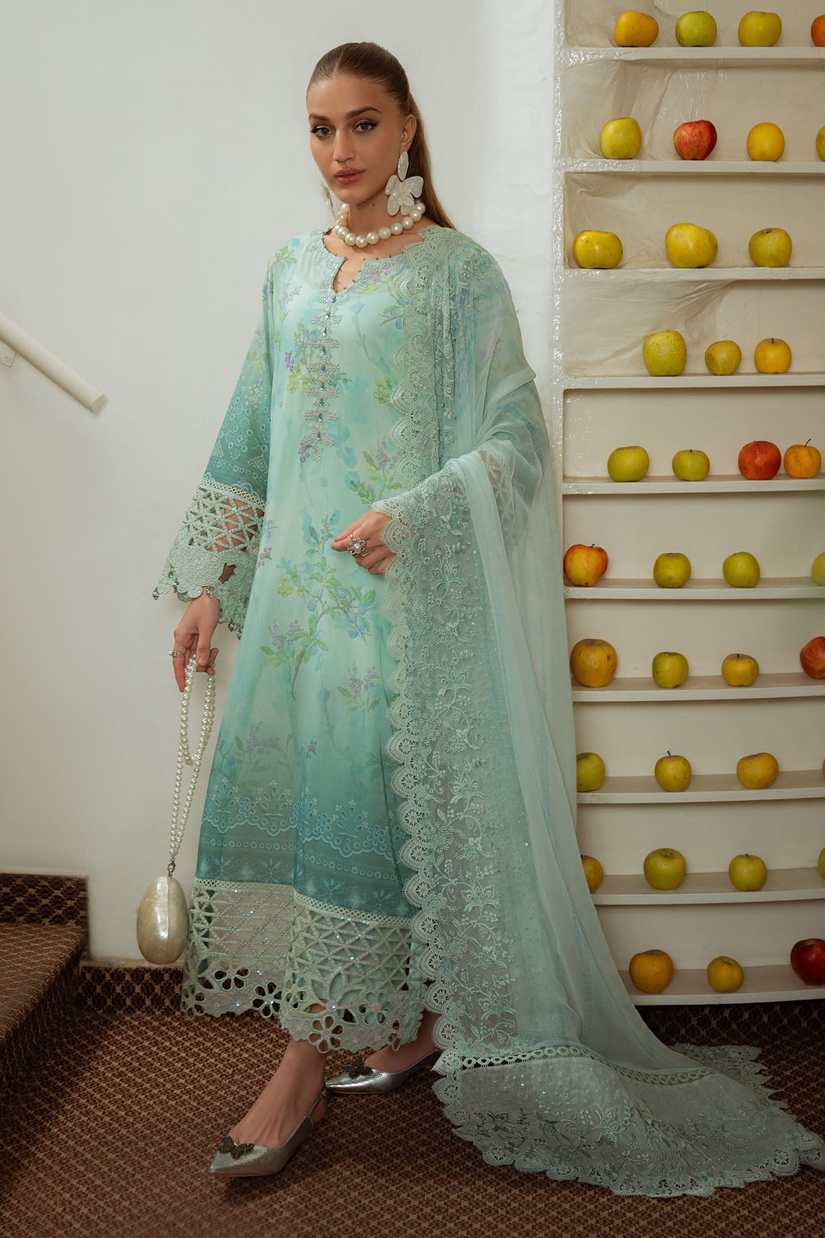 Nureh | Maya Swiss Lawn | NS-150 -  Nureh Ladies Clothes - Original Designer Dress - House of Maryam