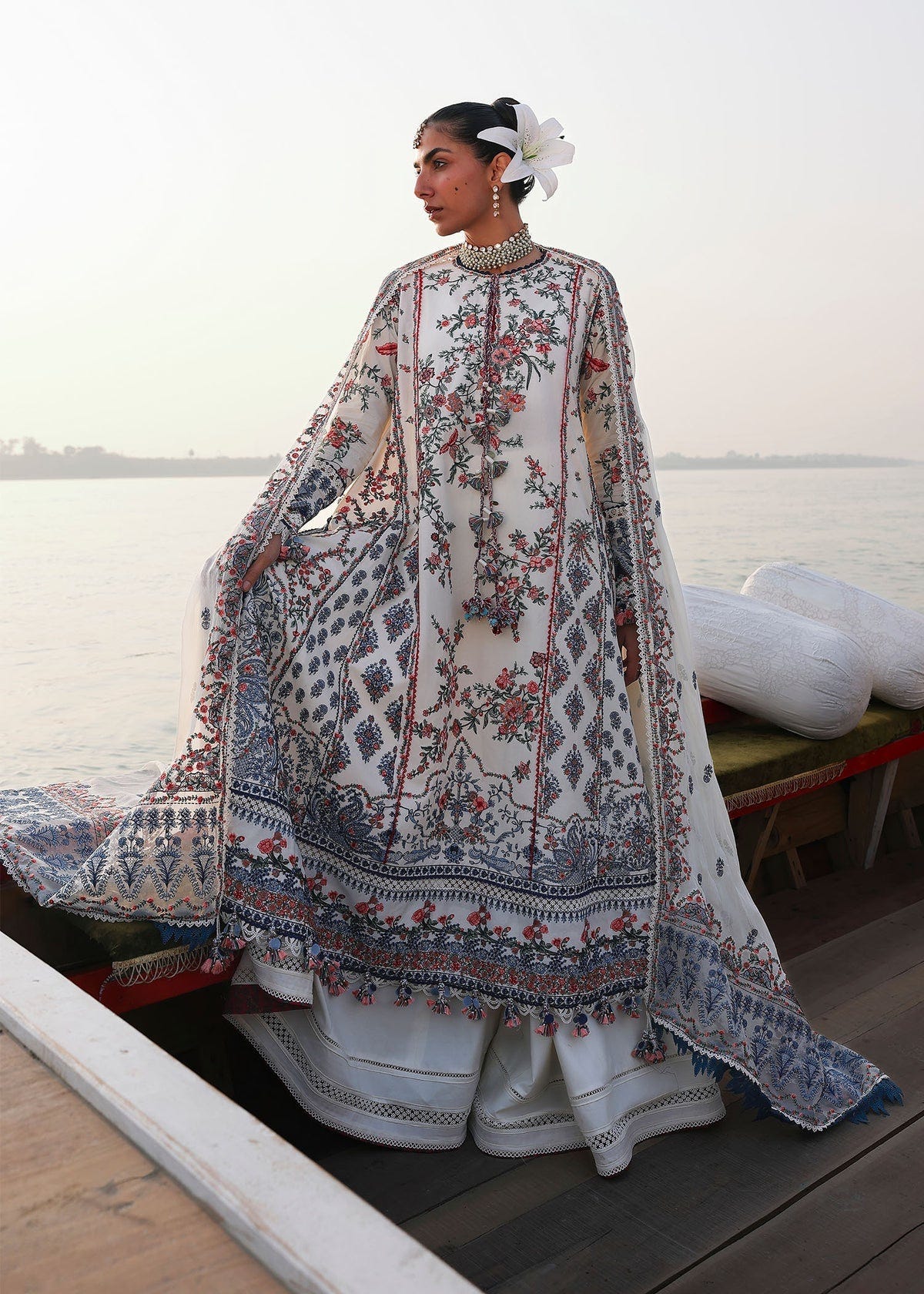 Hussain Rehar | Kalabagh Luxury Lawn 26 | Yuki