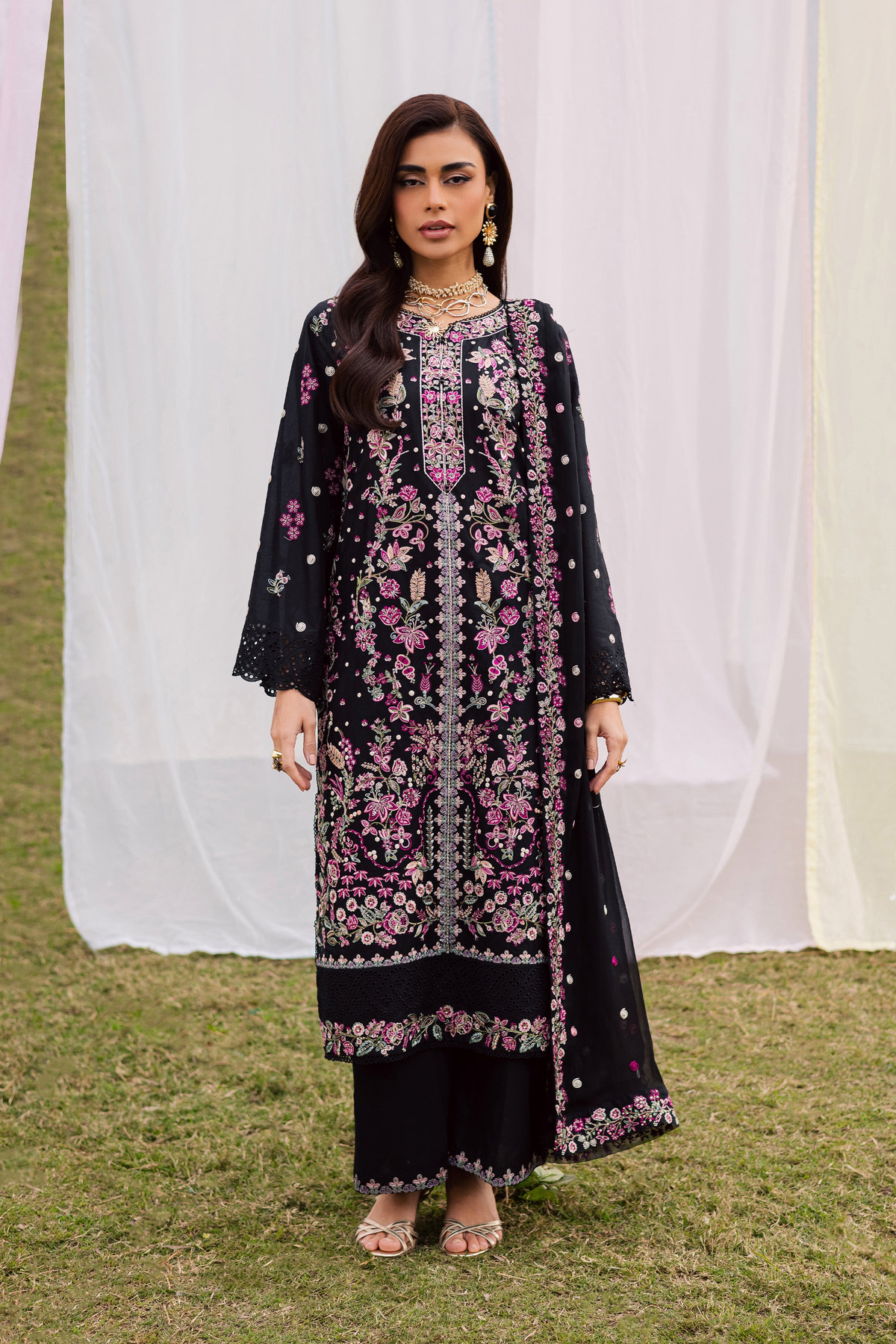Batik | Naomi Luxury Lawn Eid Edit 26' | Rene 3Pc