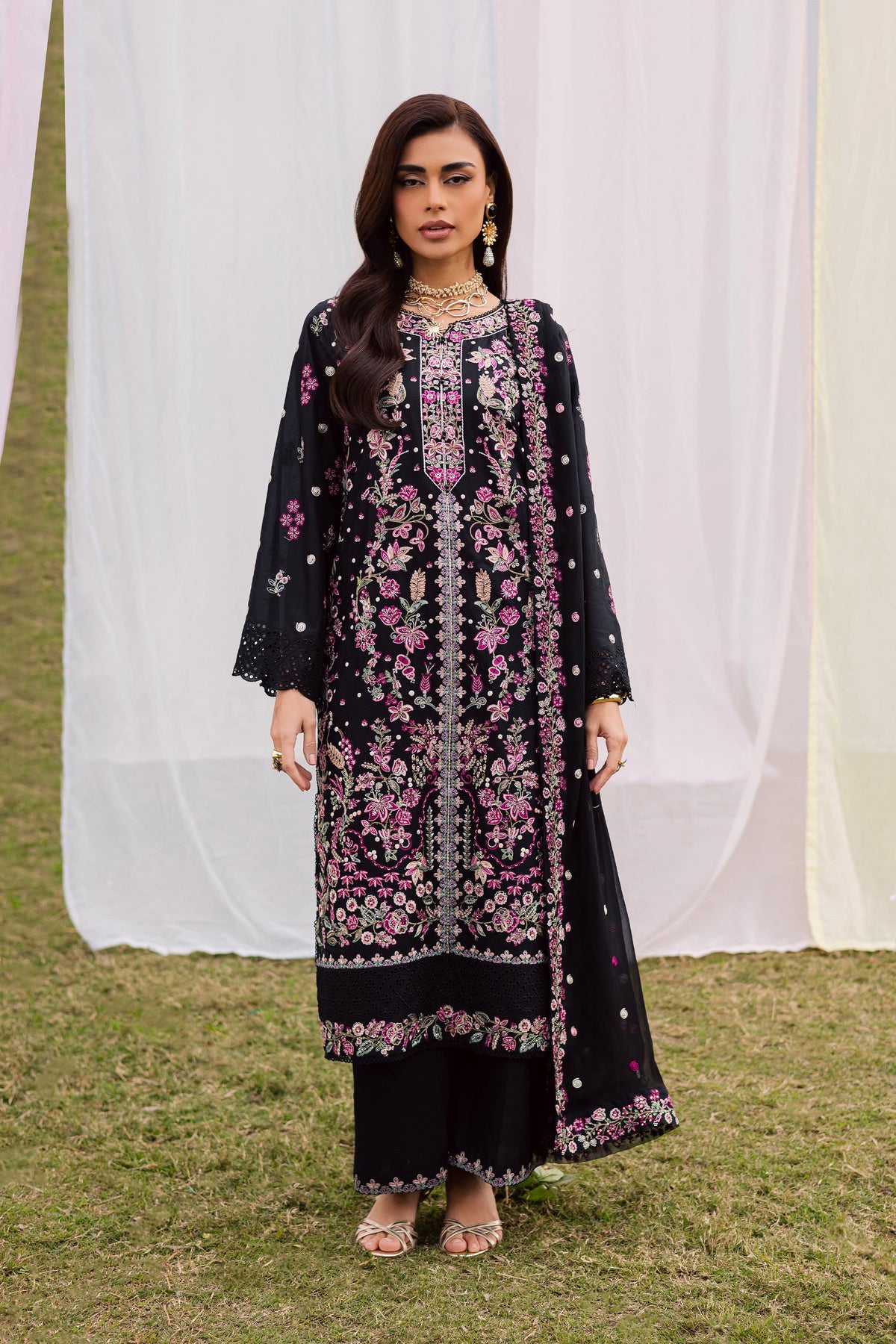 Batik | Naomi Luxury Lawn Eid Edit 26' | Rene 3Pc