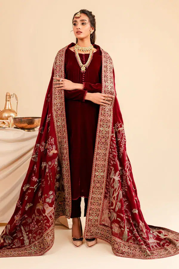 Nureh | Shades of Winter | NSS-16 -  Nureh Luxury - Original Designer Dress - House of Maryam