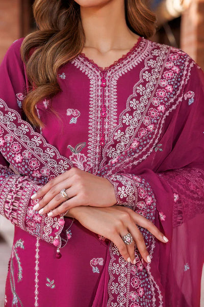 Farasha | Kaavish Lawn 24 | ROSY SOMBER -  Farasha Luxury - Original Designer Dress - House of Maryam