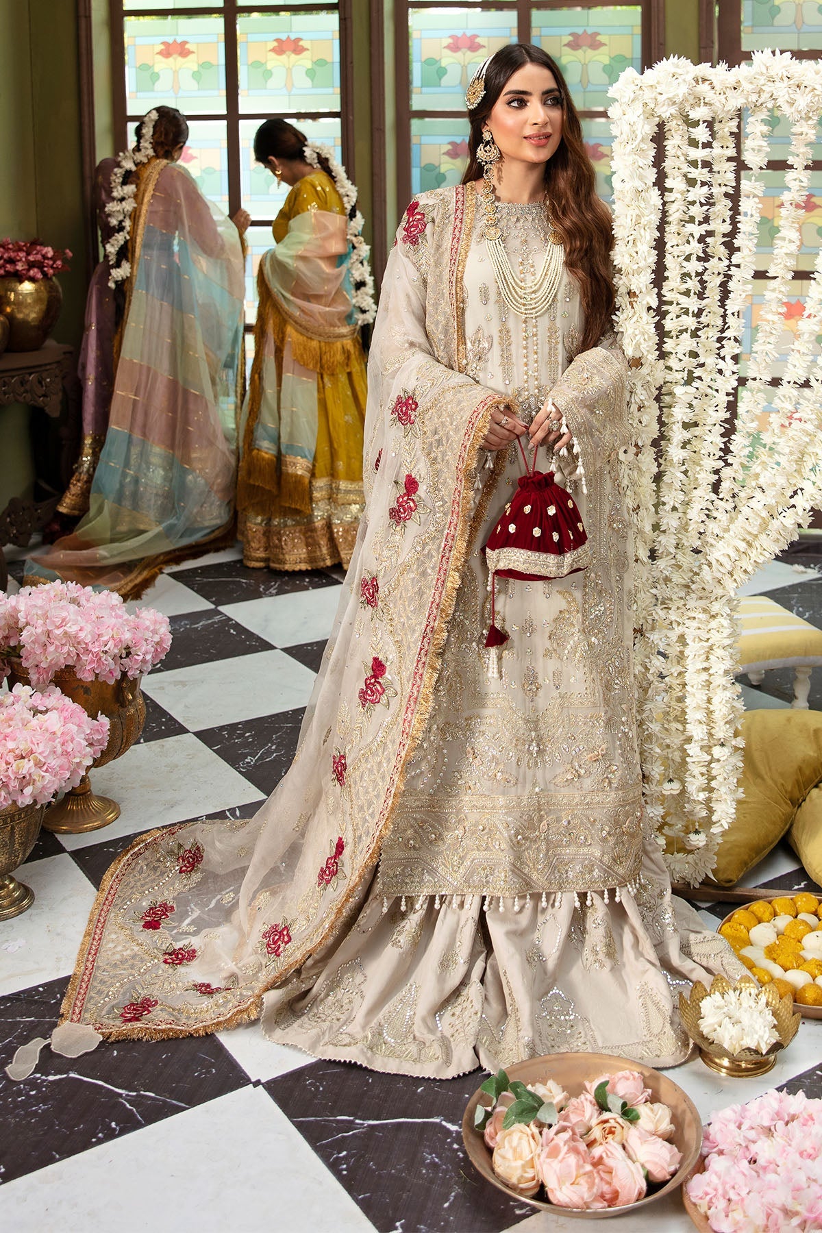 Nureh | Jhoomro 25' | NL-51 - FASANA -  Nureh jhoomro 25 - Original Designer Dress - House of Maryam