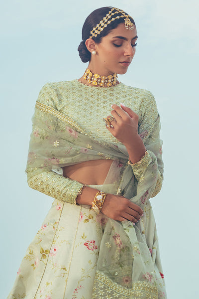 Cross Stitch | Wedding Collection 24 | TRANQUIL HAZE -  Cross Stitch Formal - Original Designer Dress - House of Maryam