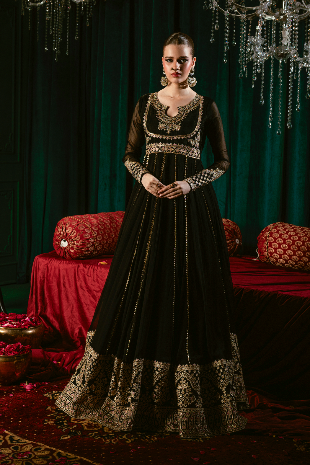 Hania & Umaimaz | Festive Collection | Wizma -  Hania & Umaima  - Original Designer Dress - House of Maryam