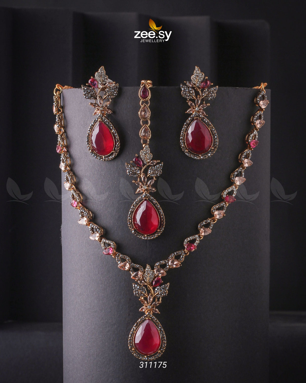 Opal Necklace Set -  Zeesy Necklace Sets - Original Designer Dress - House of Maryam