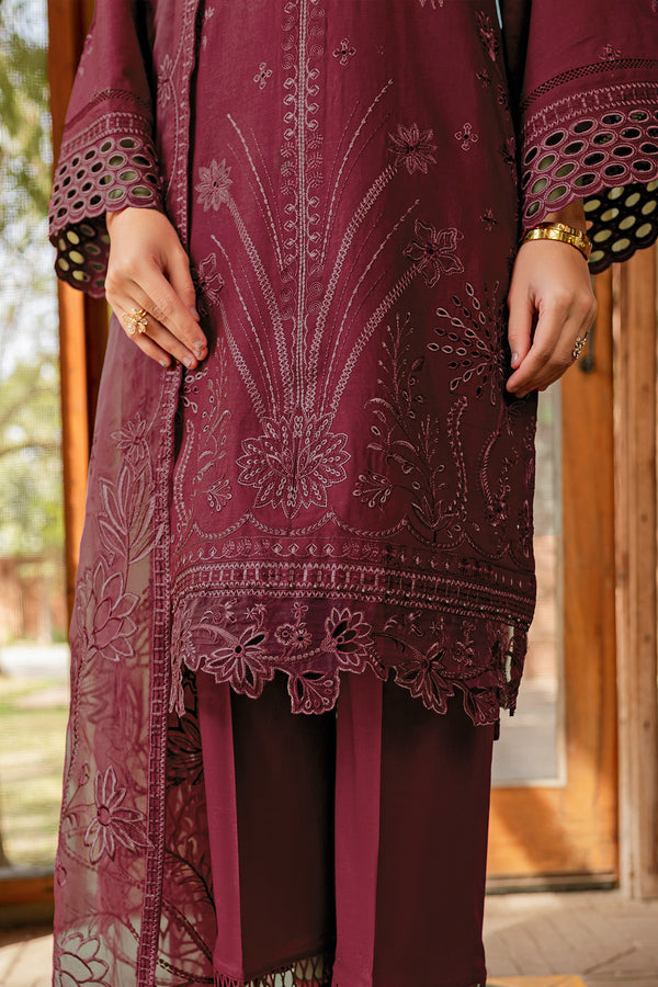 Farasha | Summer Weaves Embroidered Lawn | Zella -  Farasha Ladies Clothes - Original Designer Dress - House of Maryam