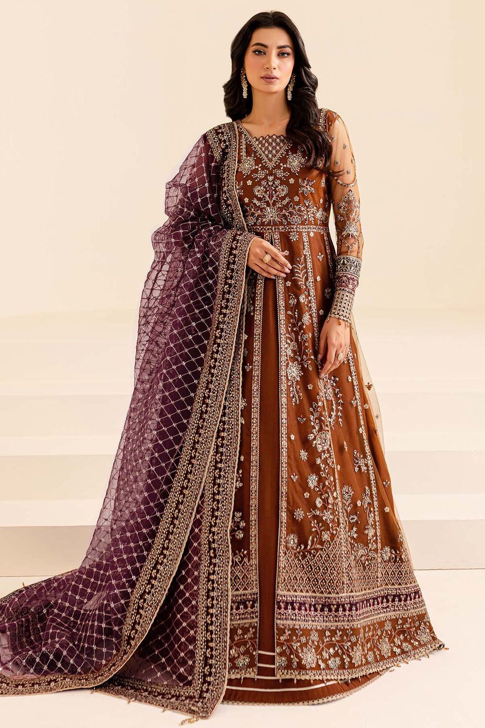 Farasha | Lumiere Formals | Crimson Allure -  Farasha Bridal - Original Designer Dress - House of Maryam