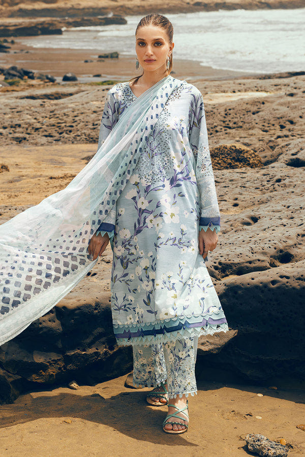 Nureh | Gardenia Lawn 24 | N-08 -  Nureh Luxury - Original Designer Dress - House of Maryam