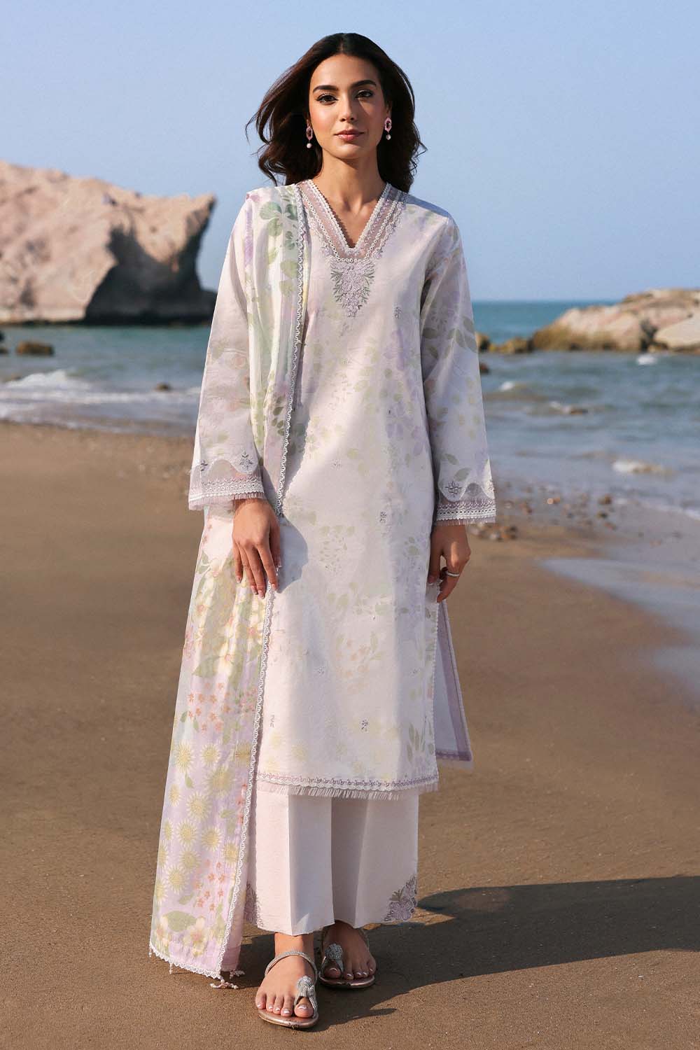 Seran | Afsanah Lawn 25 | HELIN -  Seran Ladies Clothes - Original Designer Dress - House of Maryam
