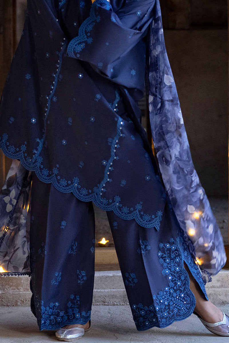 Cross Stitch | Exclusive Pret | Star Gaze-3PC (Shirt, Trouser & Dupatta)