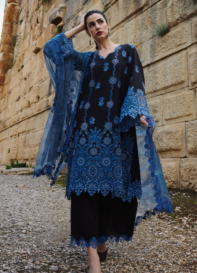 Image | Lawnkari 25 | Hala -  Image Ladies Clothes -  House of Maryam