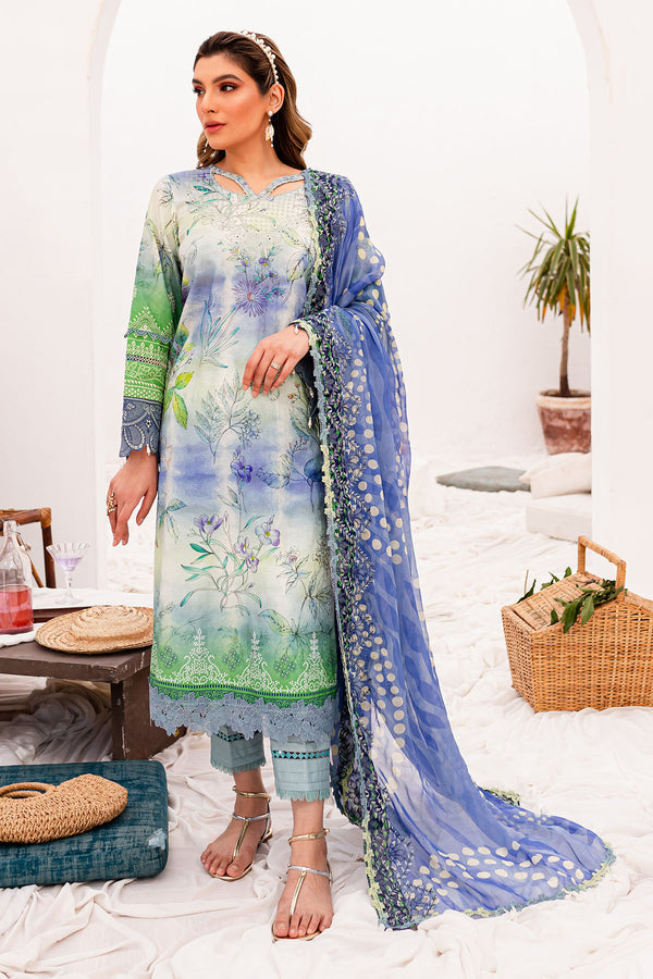 Nureh | Gardenia Lawn 24 | NSG-147 by Designer Nureh - House of Maryam - Pakistani Designer Ethnic Wear in {{ shop.shopifyCountryName }}