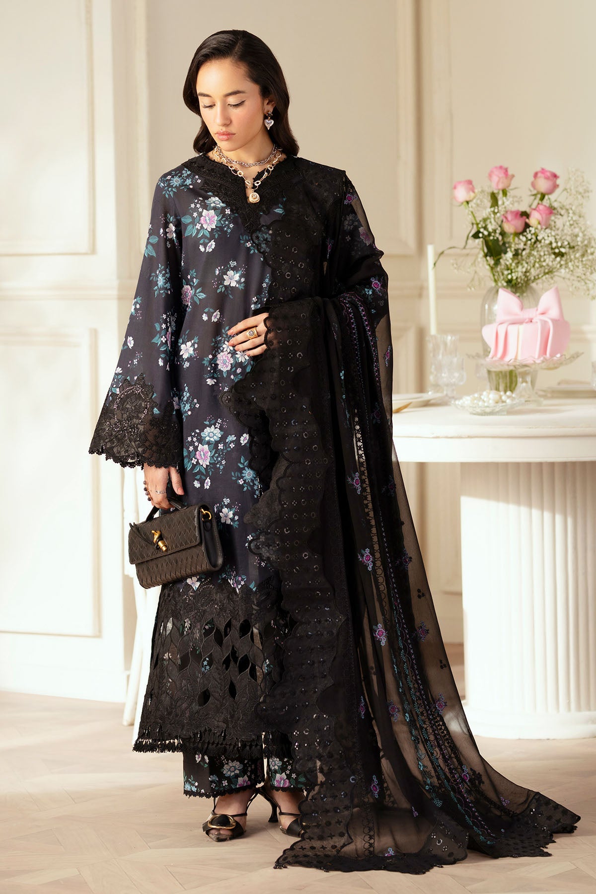 Nureh | Feya Eid Lawn | FE-04 -  Nureh Ladies Clothes - Original Designer Dress - House of Maryam