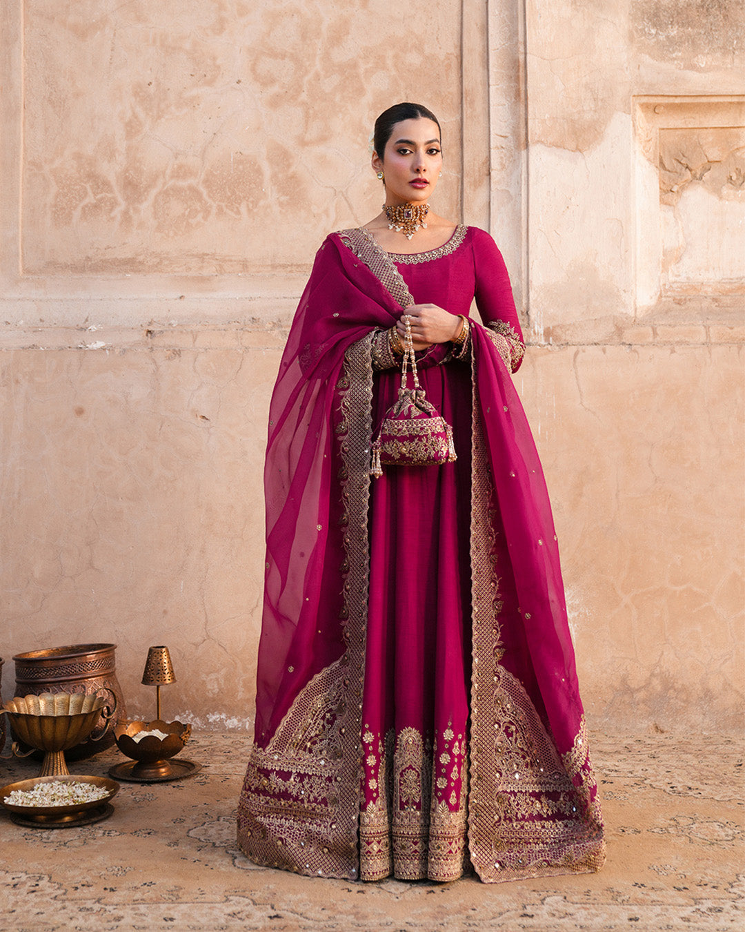Faiza Saqlain | Zimmal Formals | Cassia -  Faiza Saqlain Ladies Clothes - Original Designer Dress - House of Maryam